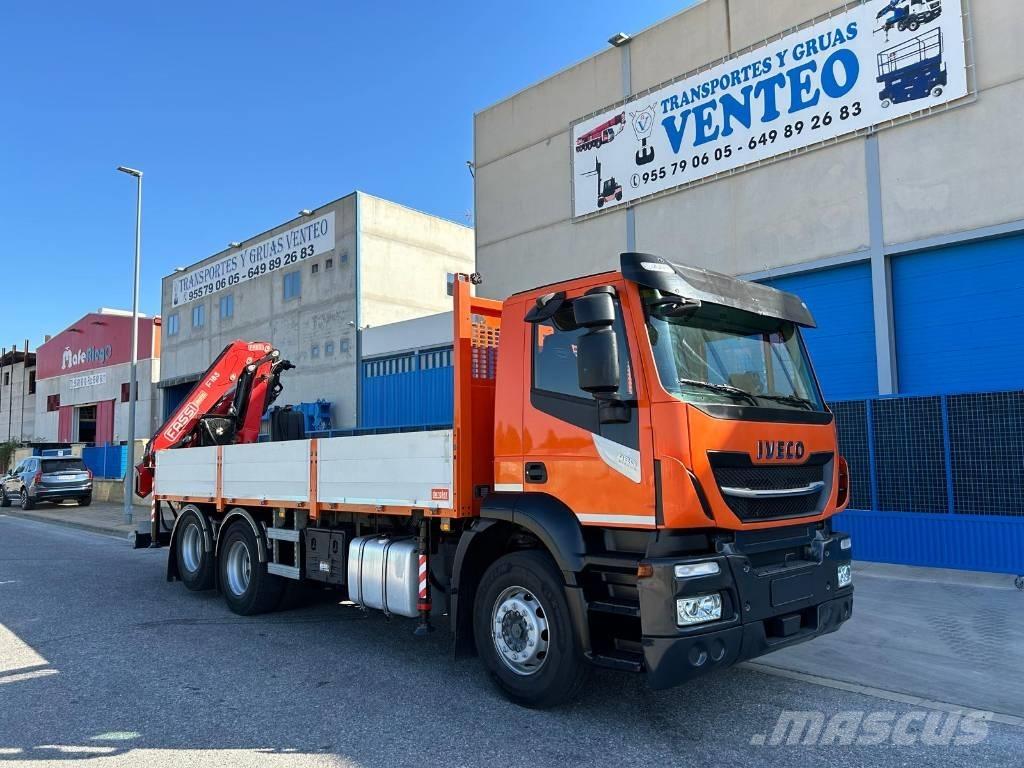 Iveco Stralis 420 Truck mounted cranes