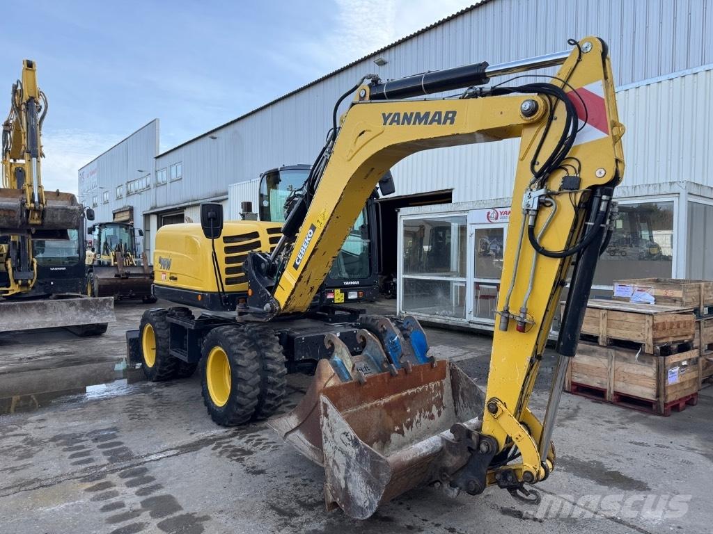 Yanmar B95W (40810) Wheeled excavators