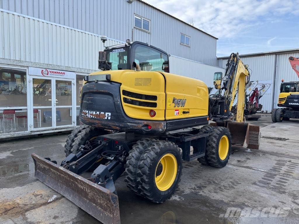 Yanmar B95W (40810) Wheeled excavators
