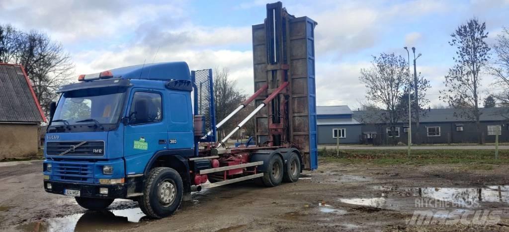 Volvo FM12 Hook lift trucks