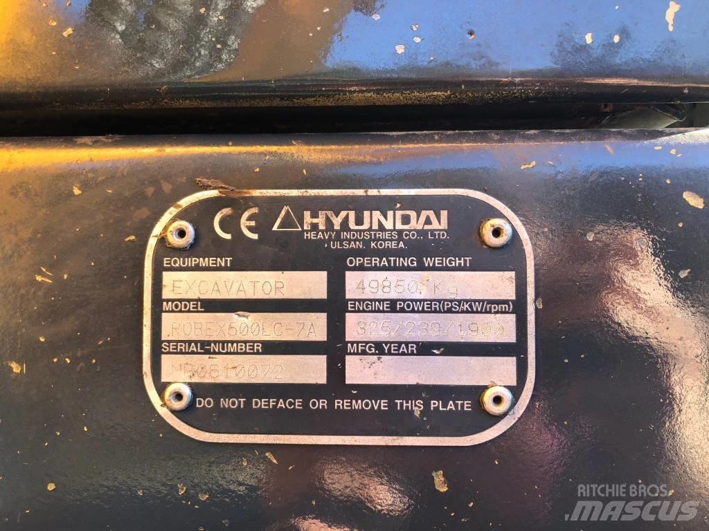 Hyundai R500LC-7A Crawler excavators