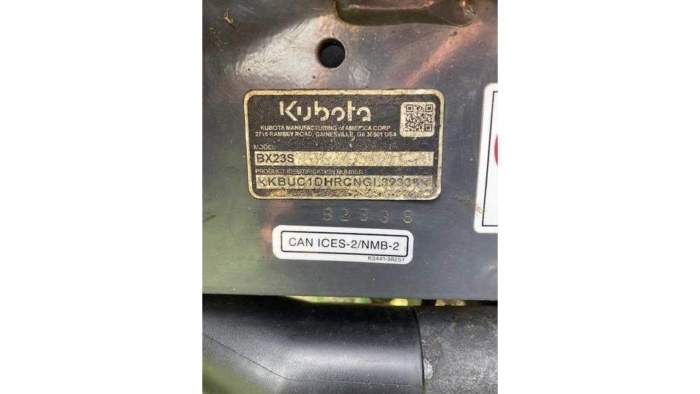 Kubota BX23s Tractors