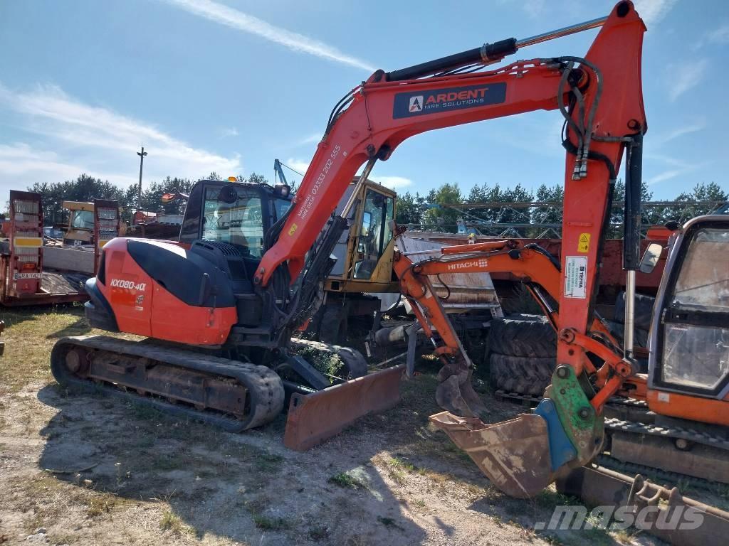 Kubota KX 080-4 Mini excavators  7t - 12t