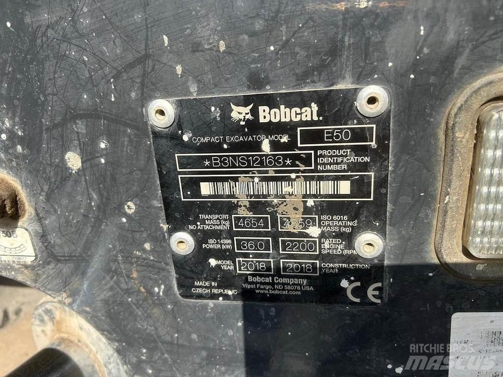 Bobcat E50 Mini excavators < 7t (Mini diggers)