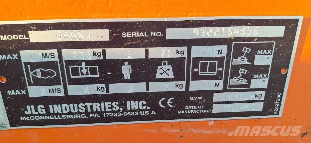 JLG 660 SJ Telescopic boom lifts