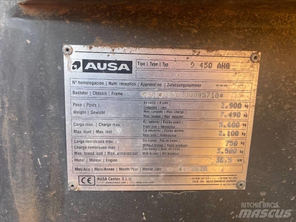 Ausa D450AHG Articulated Haulers