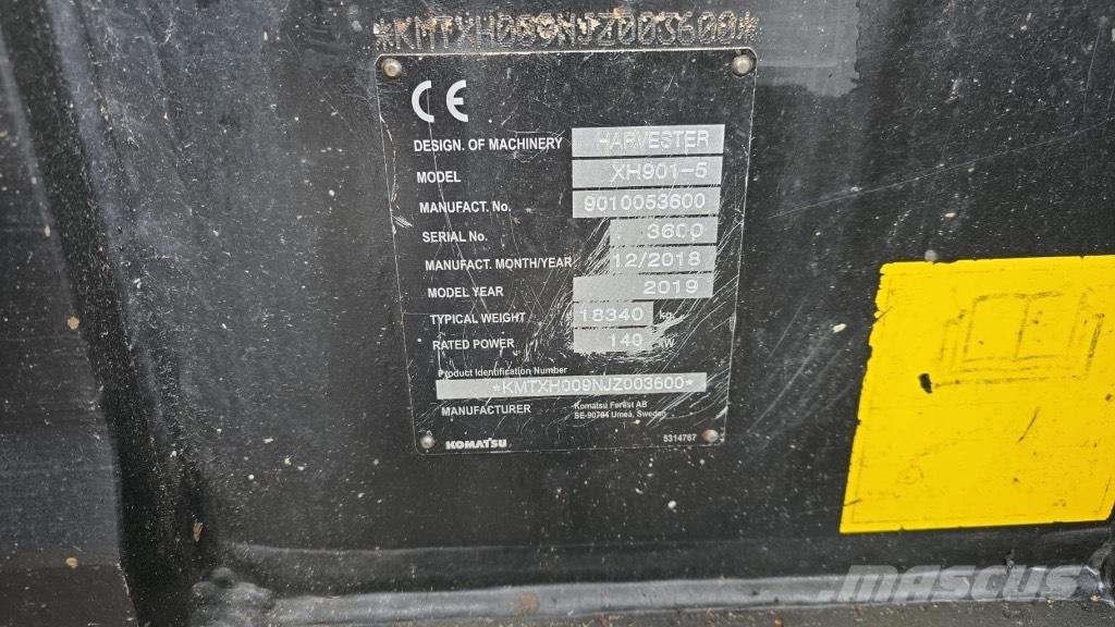 Komatsu 901.5 Harvesters