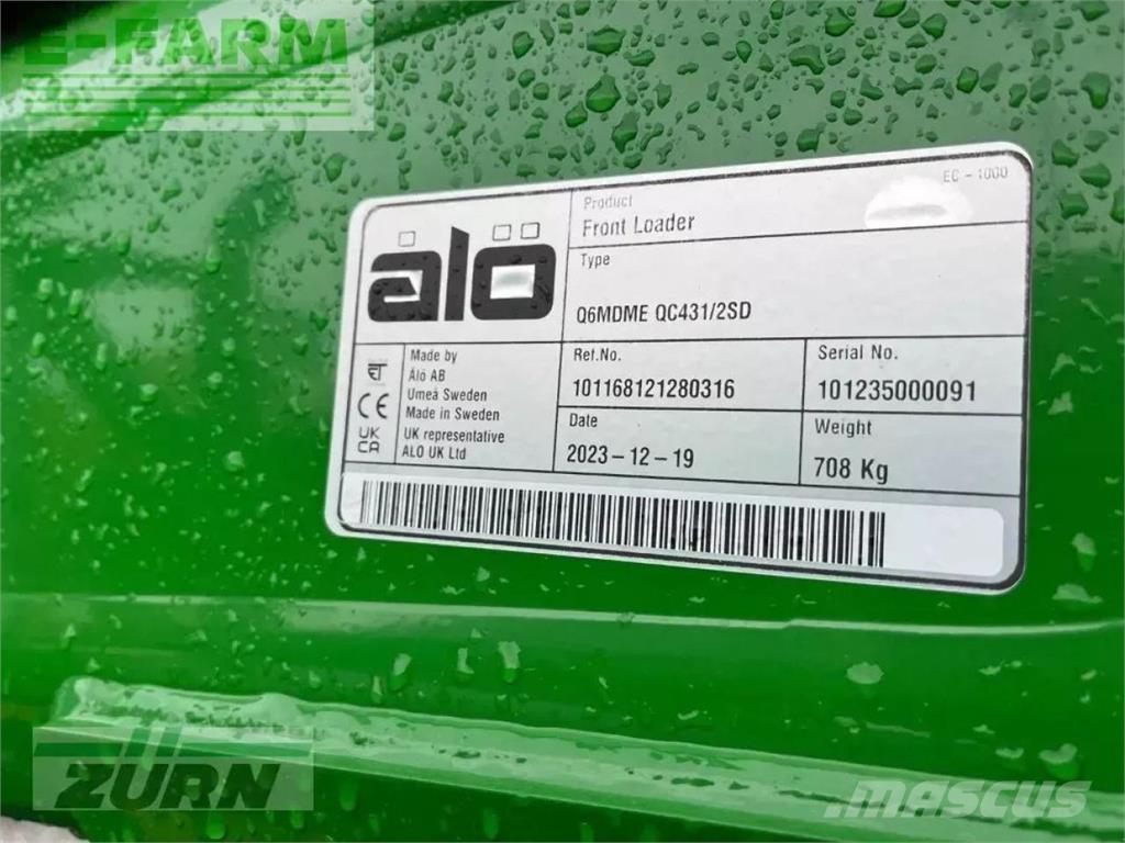 John Deere 6155m Tractors