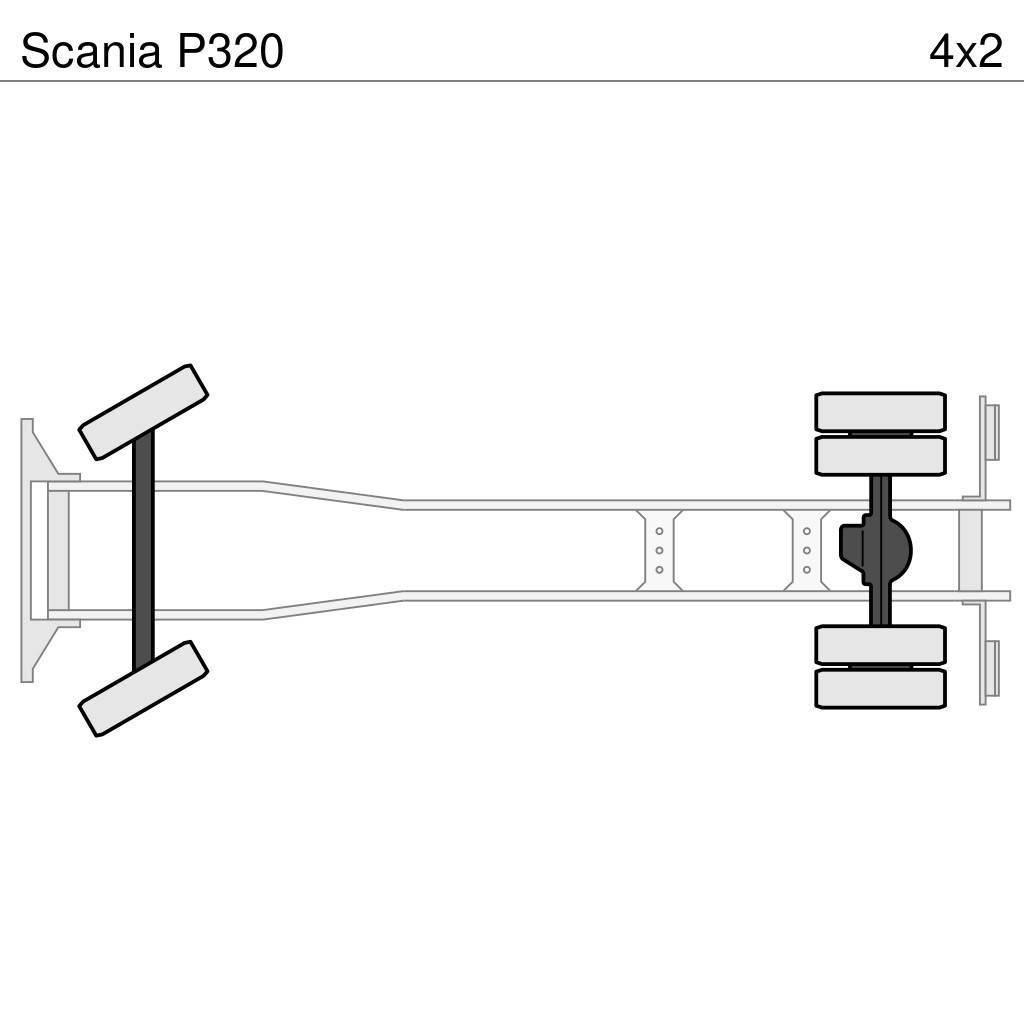 Scania P320 Skip bin truck