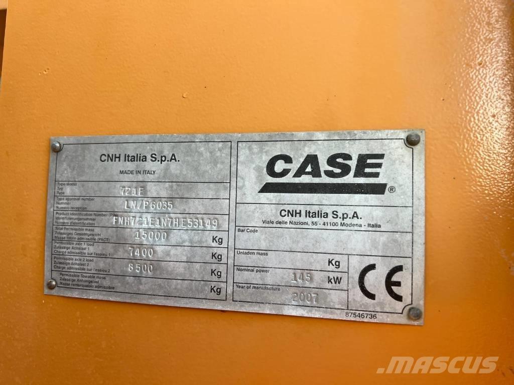 CASE 721E Wheel loaders