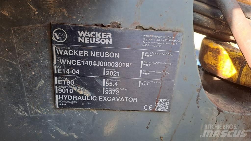 Wacker Neuson ET90 Crawler excavators