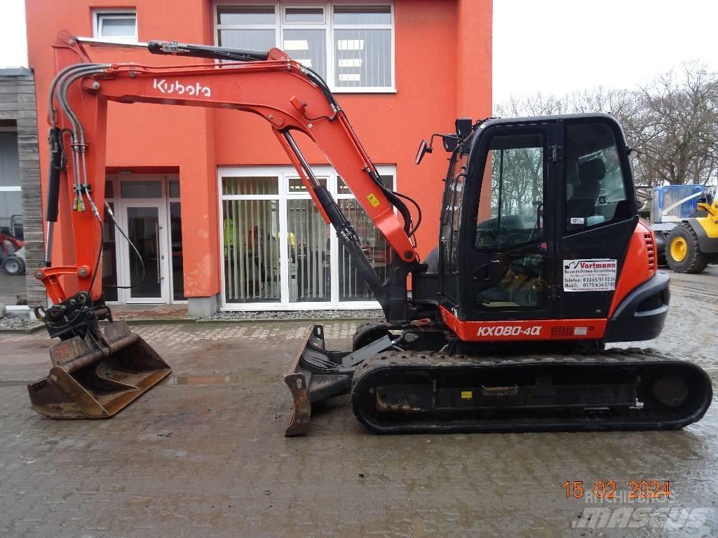 Kubota KX 080-4 Mini excavators  7t - 12t