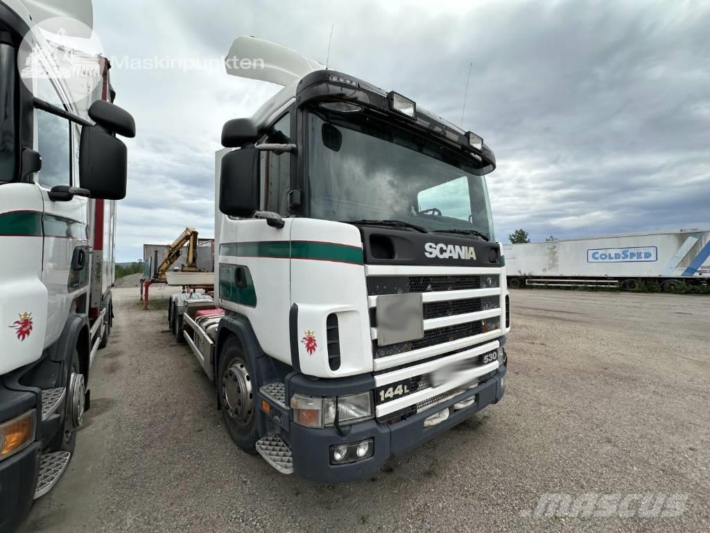Scania R 124 LB Container trucks