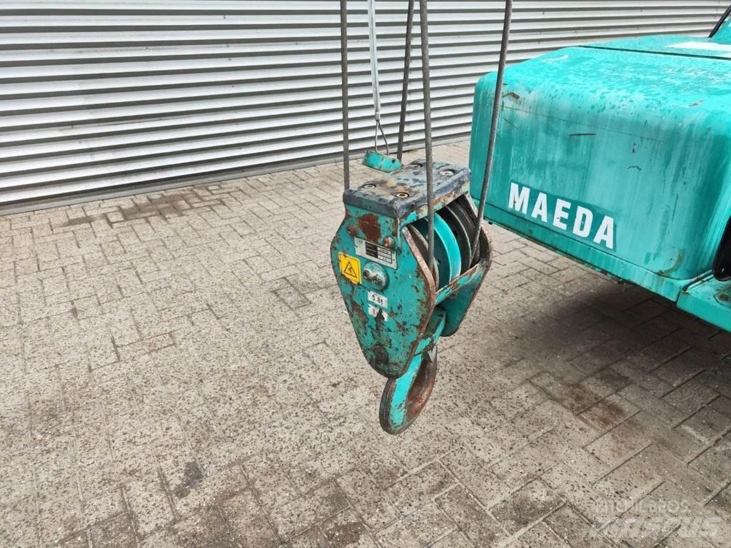 Maeda MC 405 CRME Track mounted cranes
