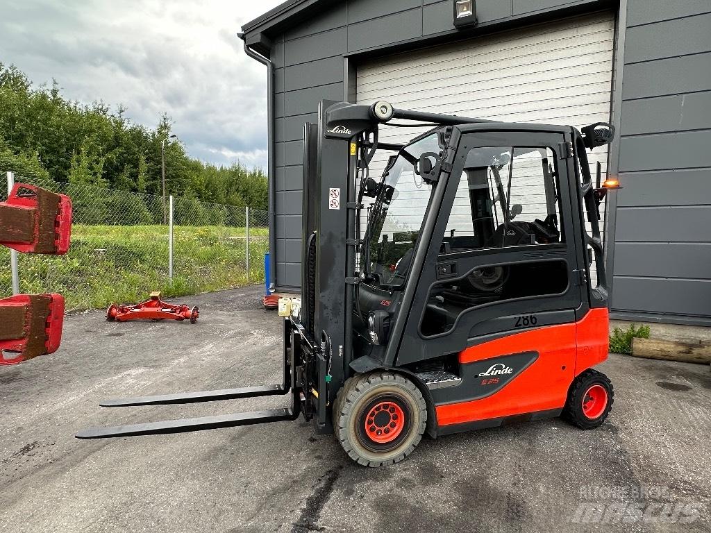 Linde E 25 -01 Electric forklift trucks