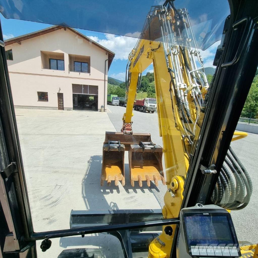 Komatsu PC 88 MR-10 Mini excavators  7t - 12t