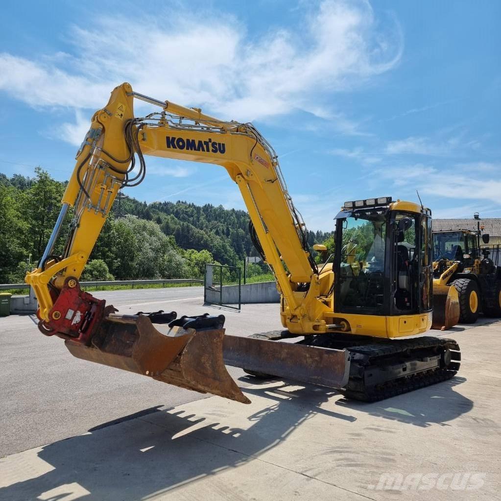 Komatsu PC 88 MR-10 Mini excavators  7t - 12t