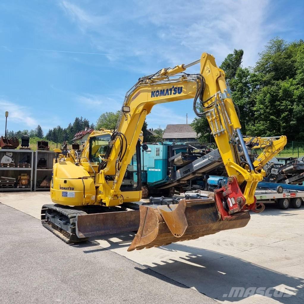 Komatsu PC 88 MR-10 Mini excavators  7t - 12t