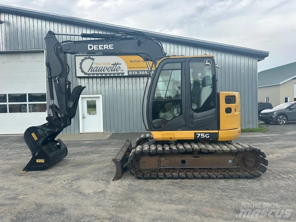 John Deere 75G Crawler excavators