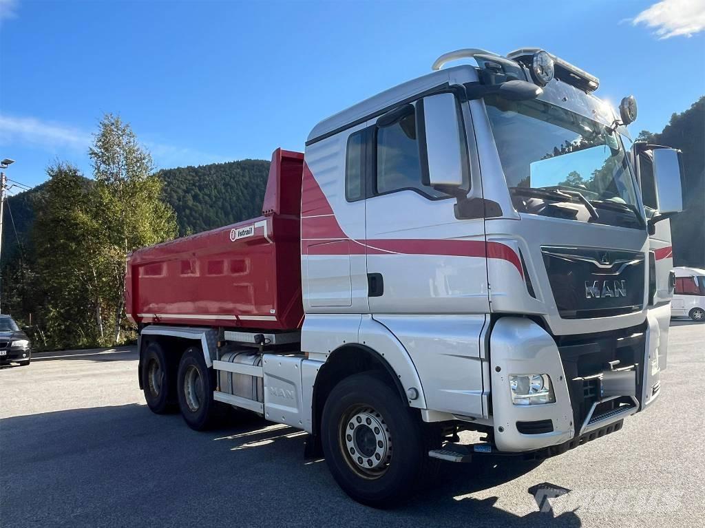 MAN TGX 26.580  6x4 Tipper trucks