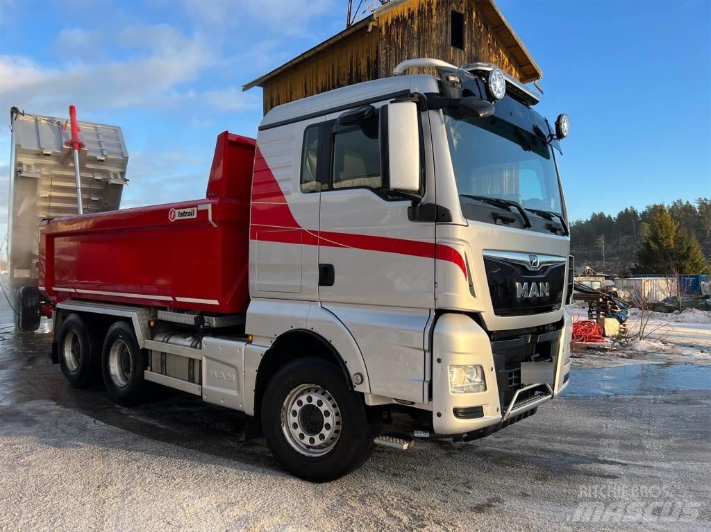 MAN TGX 26.580  6x4 Tipper trucks