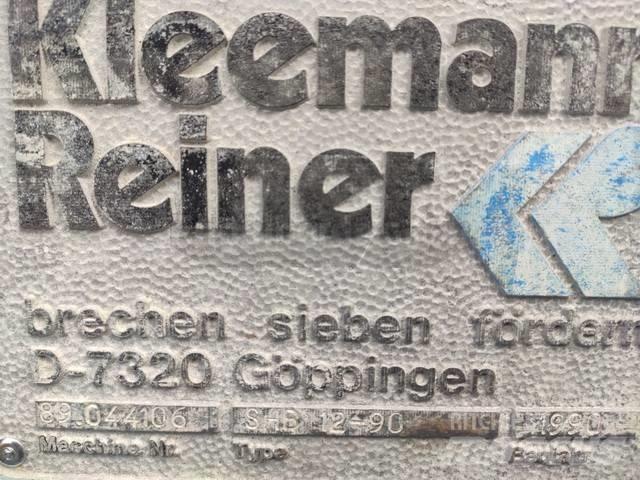 Kleemann SHB 12-90 Mills / Grinding machines