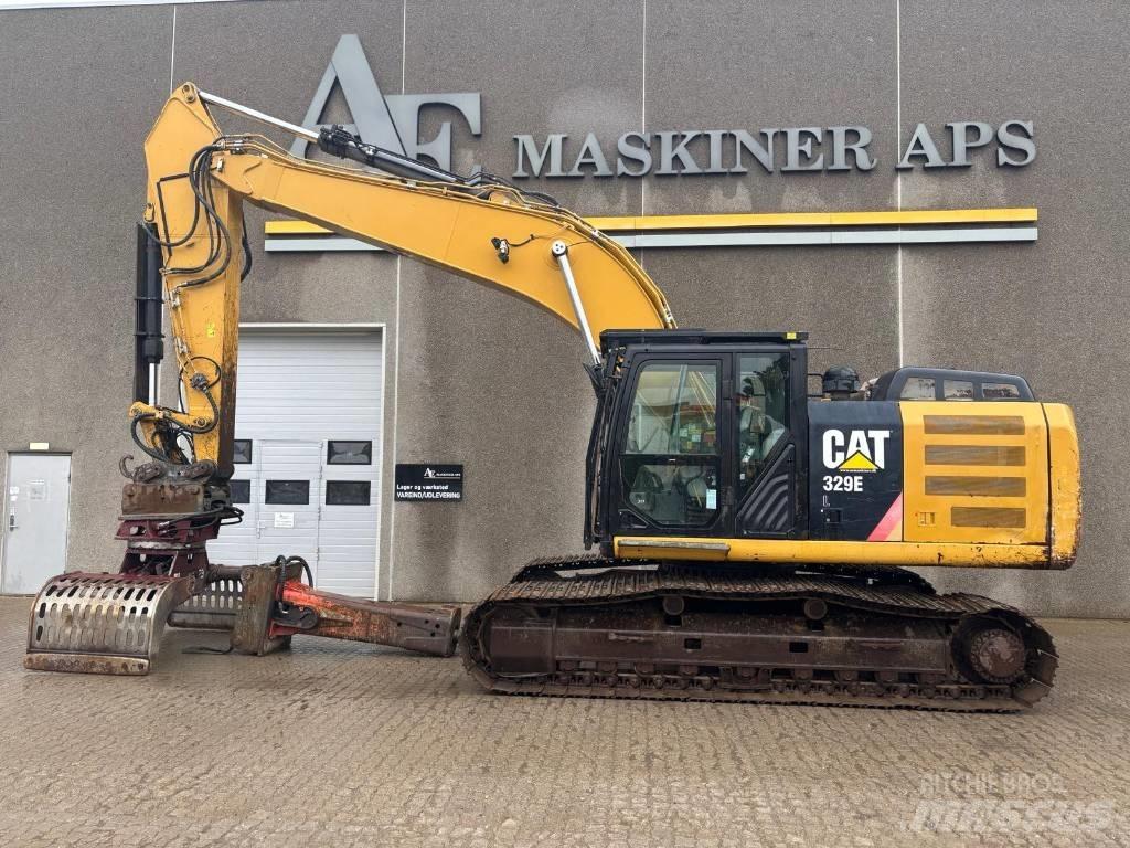 CAT 329E Crawler excavators