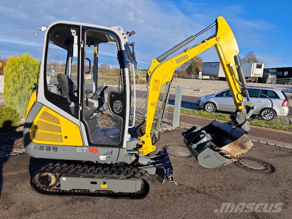 Wacker Neuson ET18 Crawler excavators