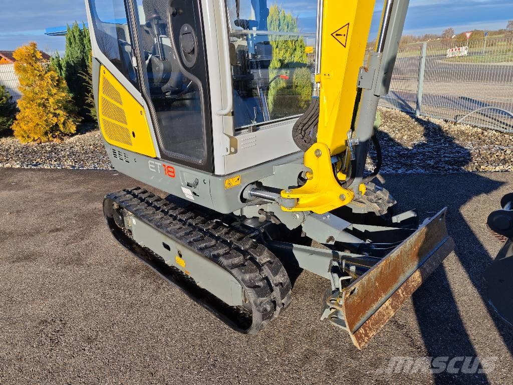 Wacker Neuson ET18 Crawler excavators