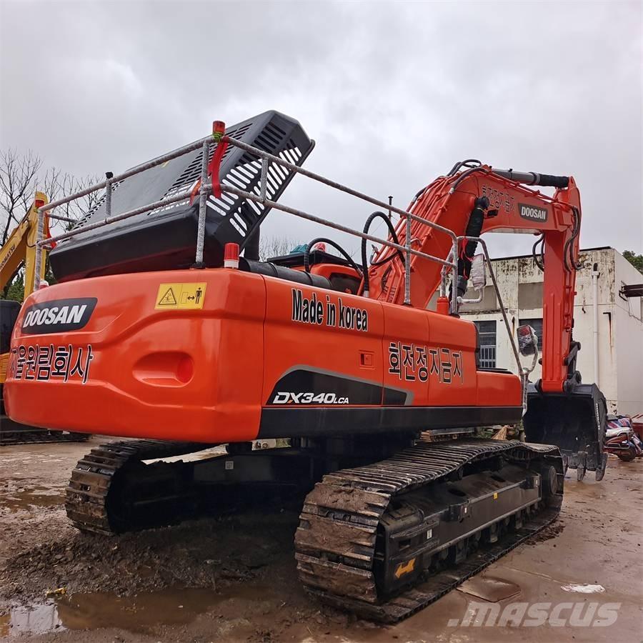 Doosan DX 340 LC Crawler excavators