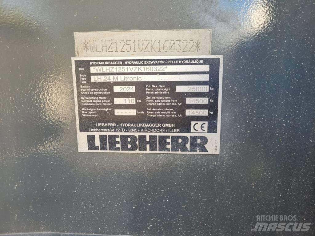Liebherr LH 24 Wheeled excavators