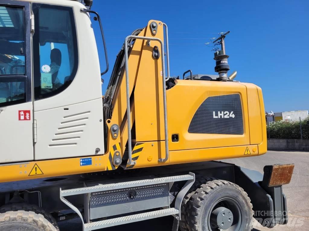 Liebherr LH 24 Wheeled excavators