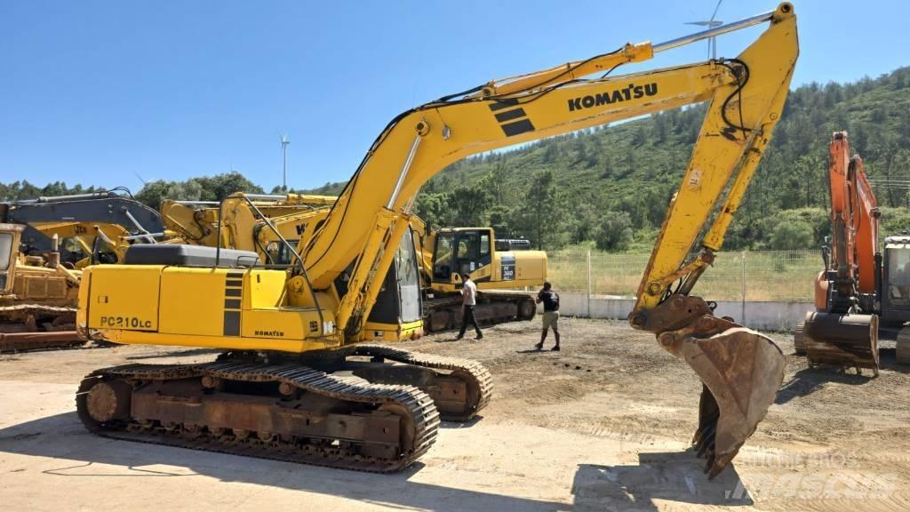 Komatsu PC 210 LC-6 Crawler excavators