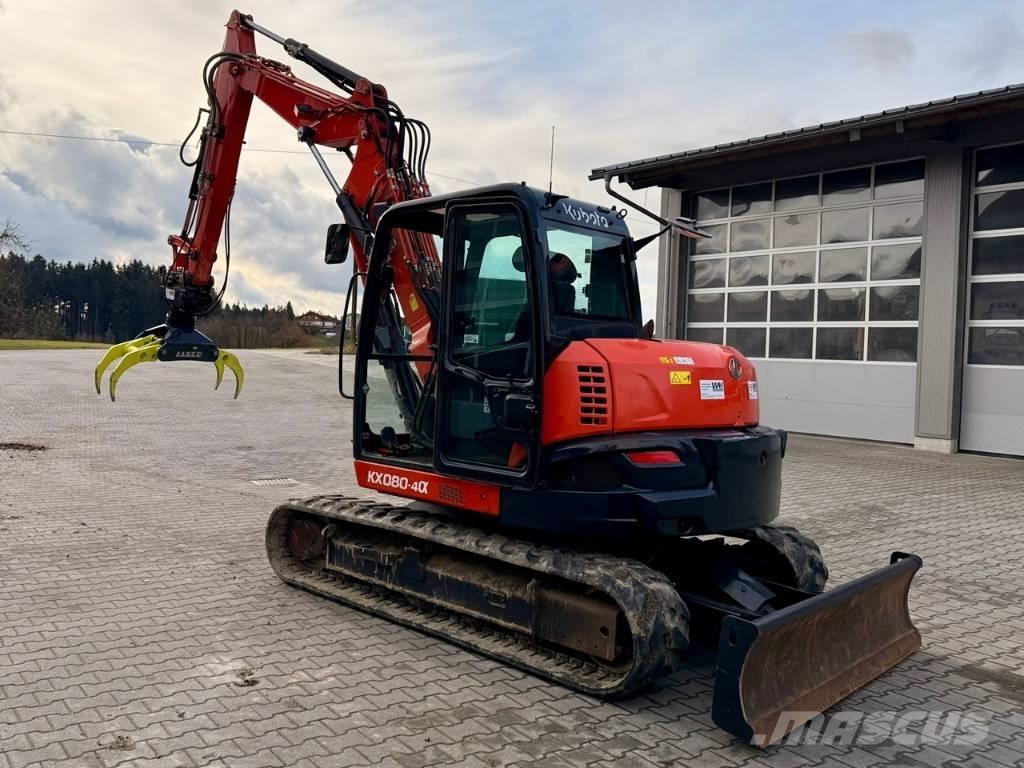 Kubota KX 080-4 Mini excavators  7t - 12t