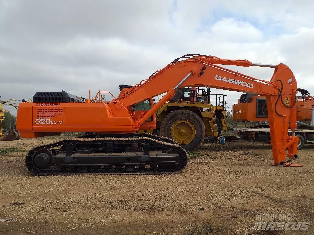 Daewoo 520 LC Crawler excavators