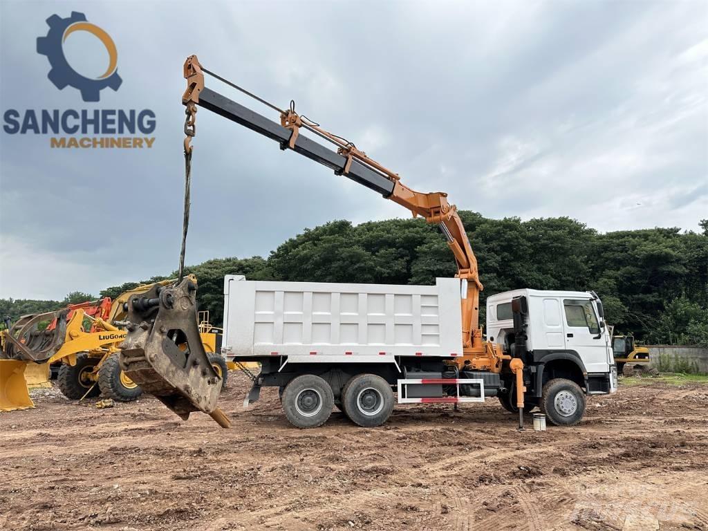 Howo 371 Truck mounted cranes