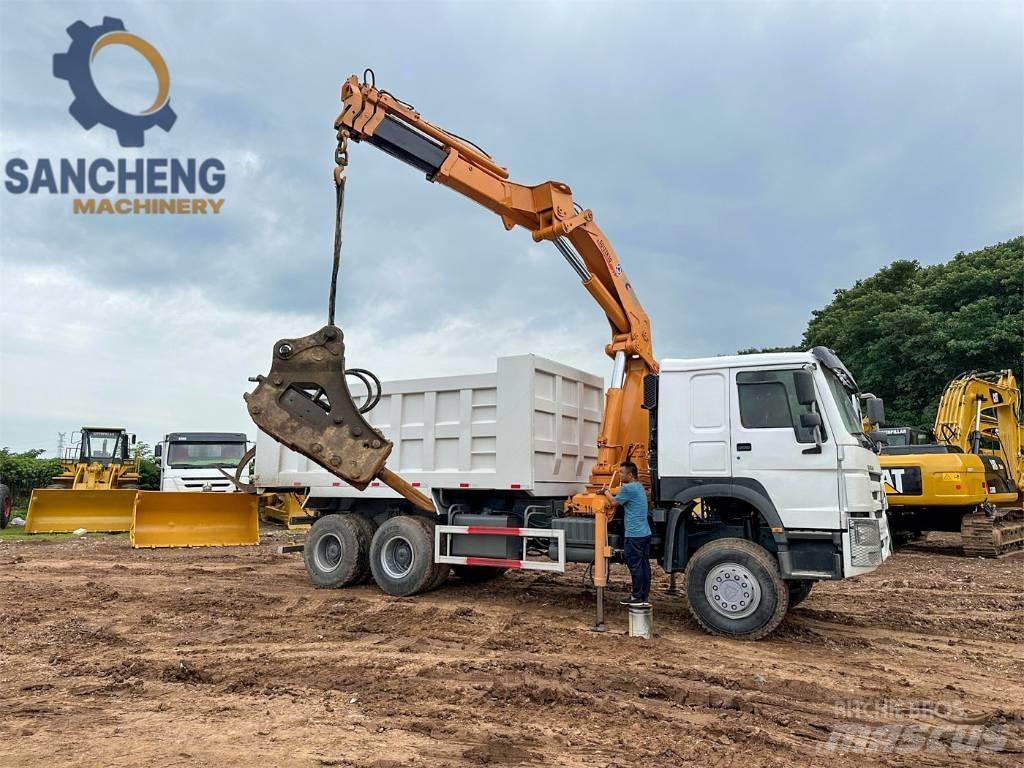 Howo 371 Truck mounted cranes