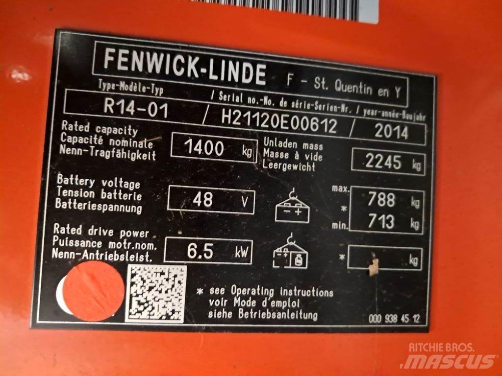Linde R14-01 Reach truck