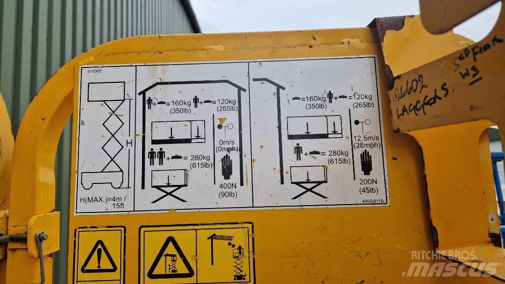 JCB S 1530 E Scissor lifts