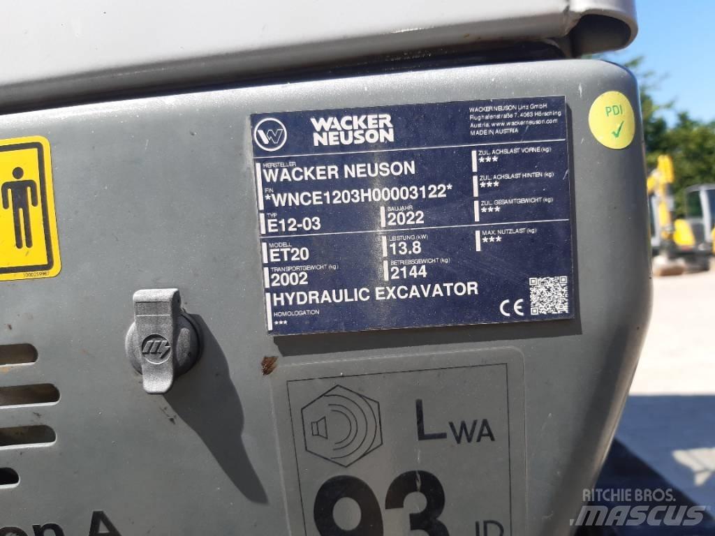 Wacker Neuson ET20 Crawler excavators