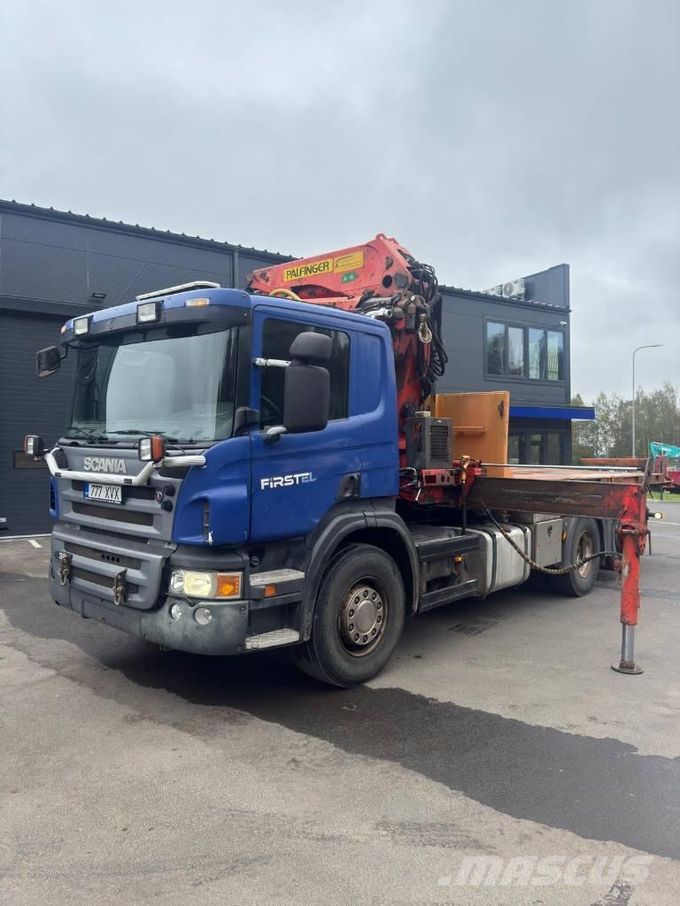 Scania P 380 Truck mounted cranes