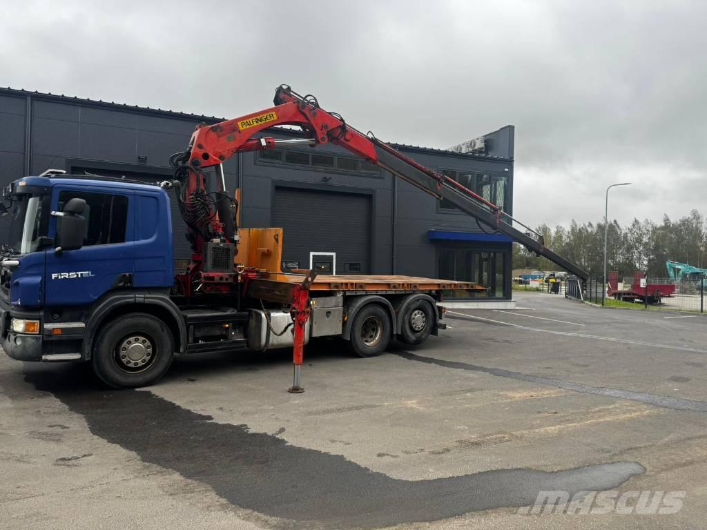 Scania P 380 Truck mounted cranes