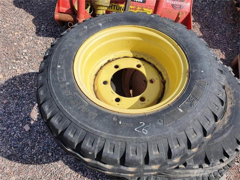 BKT 10.0/75-15,3 Tyres, wheels and rims