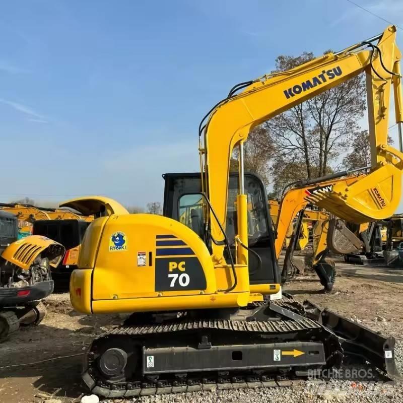 Komatsu PC 70 Crawler excavators