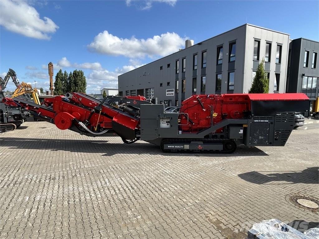 GIPO P090 GIGA Mobile crushers