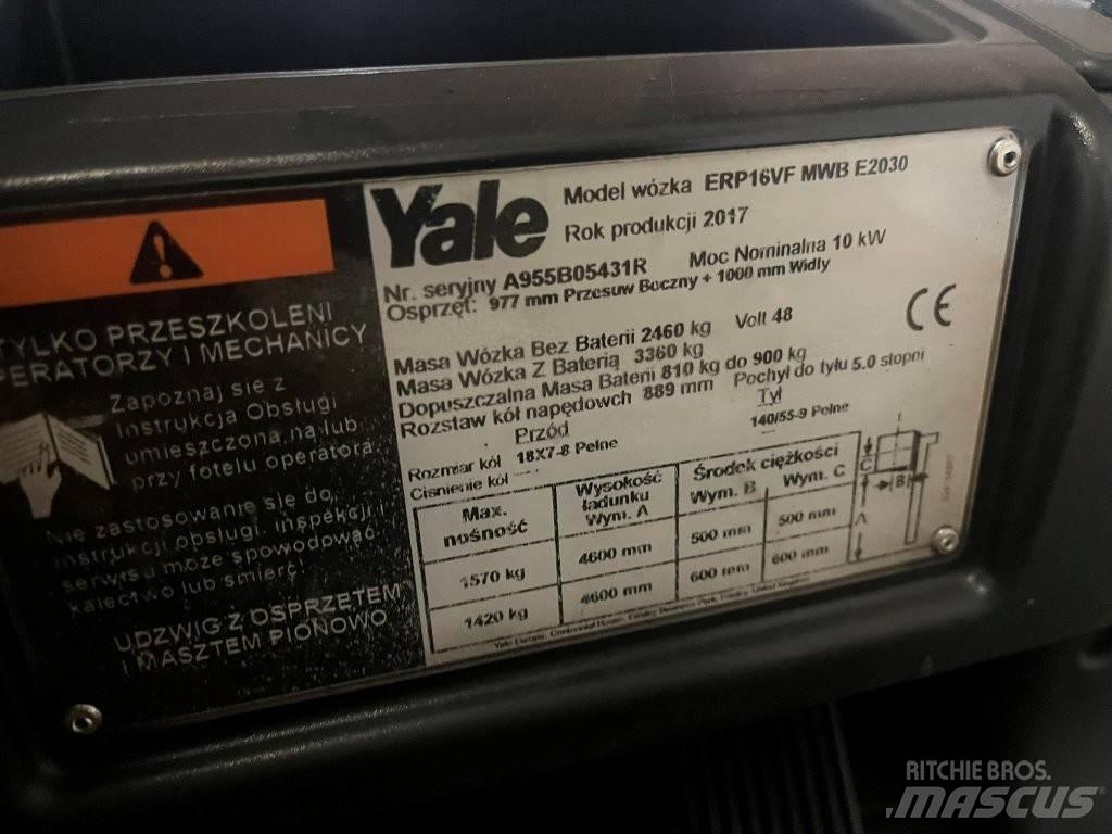 Yale ERP 16 VF Electric forklift trucks