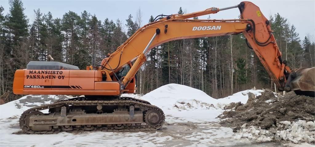 Doosan DX 480 LC Crawler excavators
