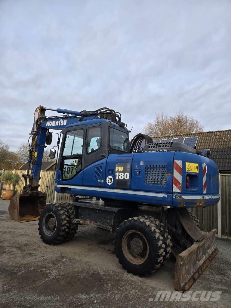 Komatsu PW 180-7EO Wheeled excavators