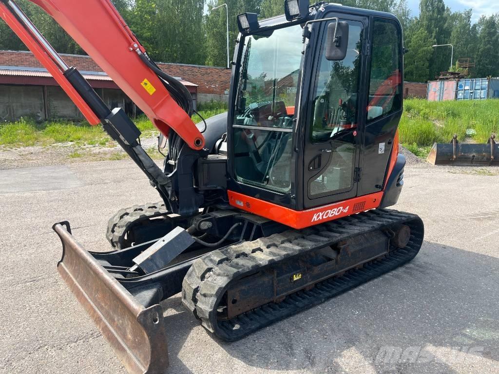 Kubota KX 080 Mini excavators  7t - 12t