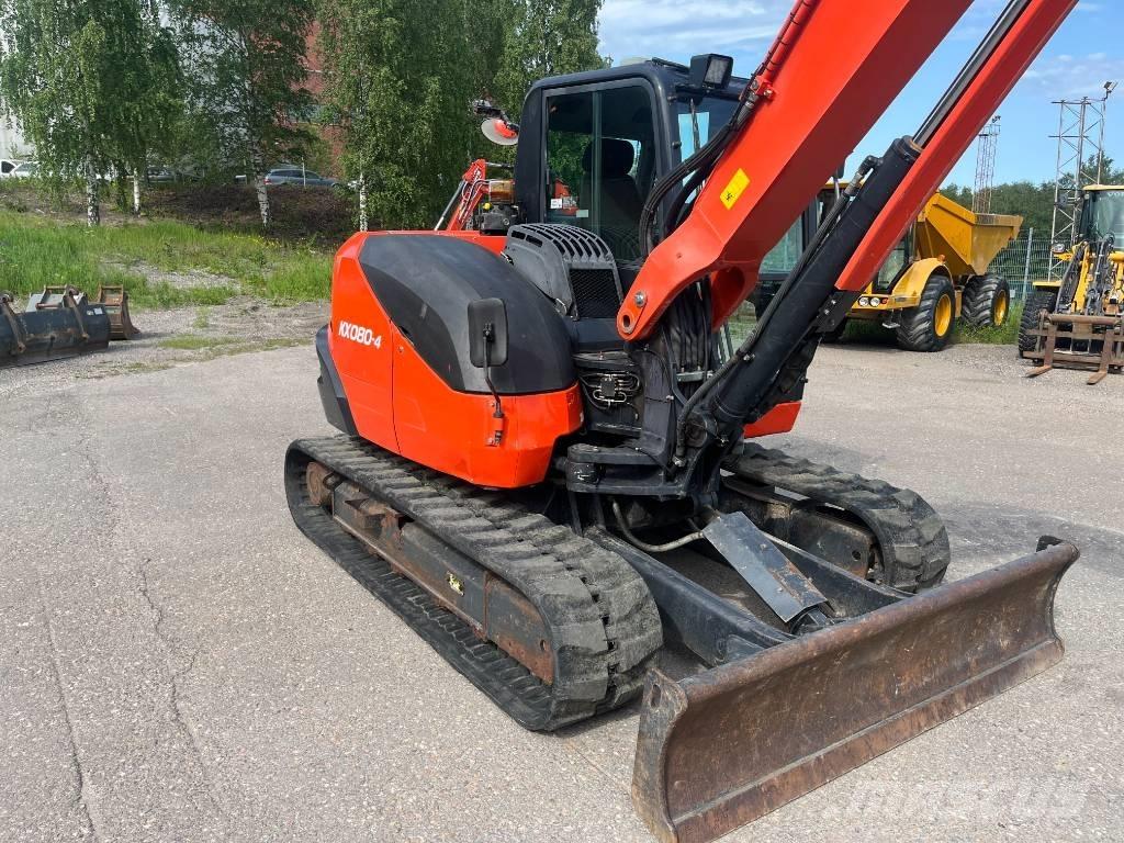 Kubota KX 080 Mini excavators  7t - 12t